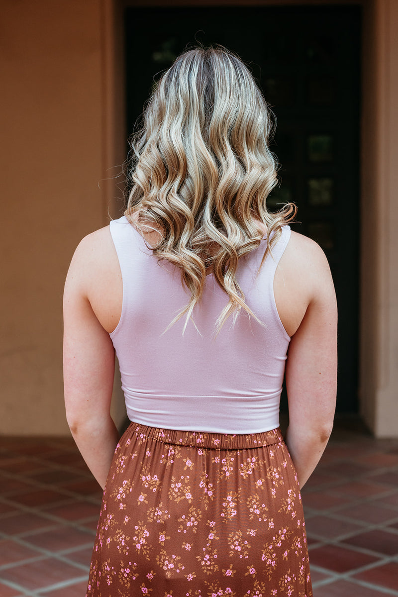 V-Neck Sleeveless Top