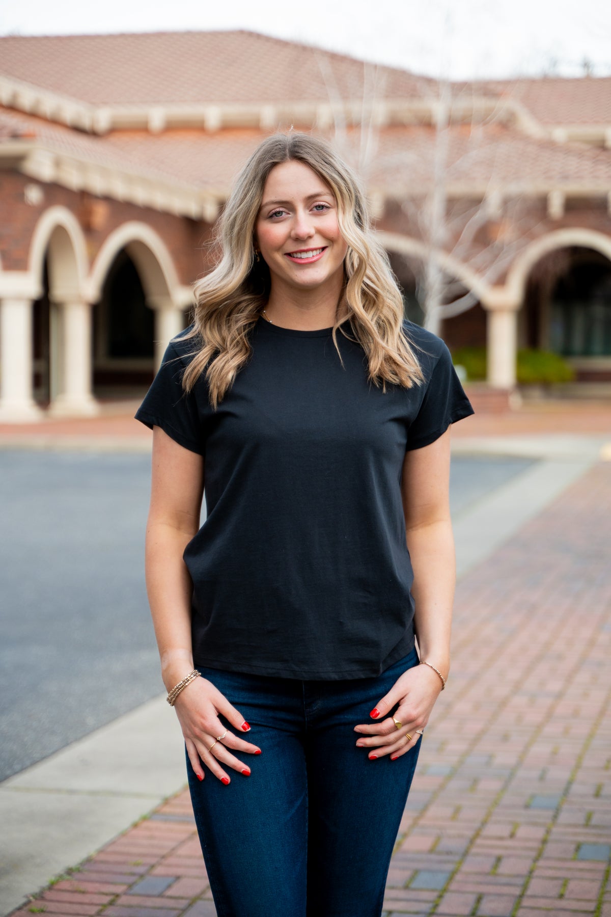 100% Cotton Scoop Neck Tee