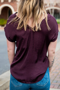 The Natasha V-Neck Blouse