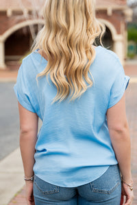 The Natasha V-Neck Blouse