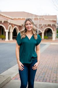 The Natasha V-Neck Blouse