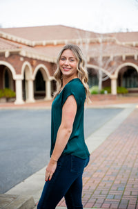 The Natasha V-Neck Blouse
