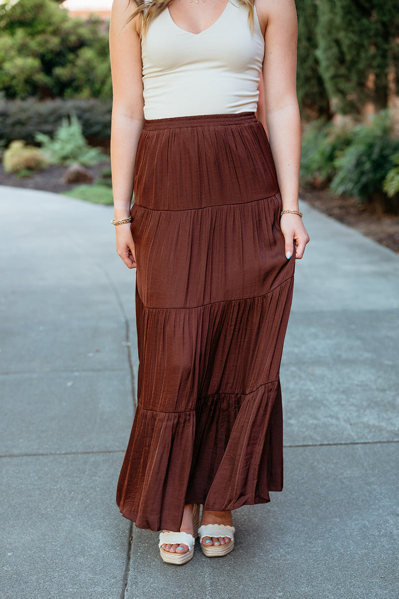 Bohemian Vacation Maxi Skirt