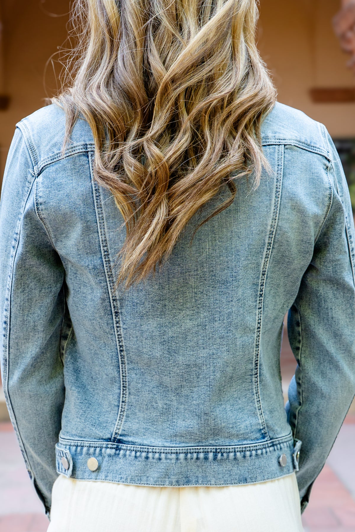 Classic Acid Wash Denim Jean Jacket