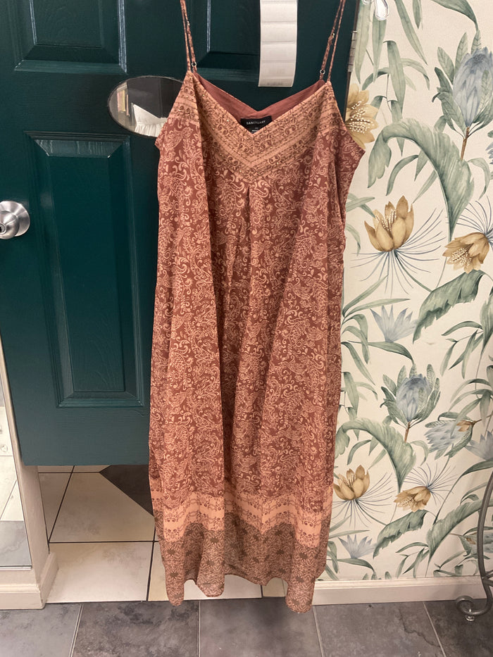 Coastal V-neck Maxi Dress