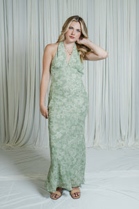 The Matcha Muse Maxi Dress