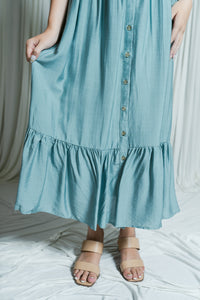 The Isla Button Maxi Dress