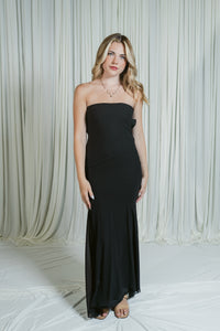 Hollywood Romance Strapless Maxi Dress
