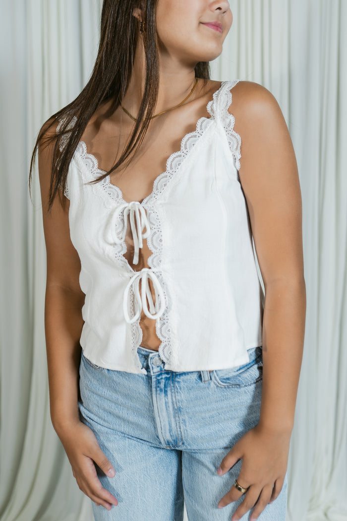 Keepsake Lace Tank