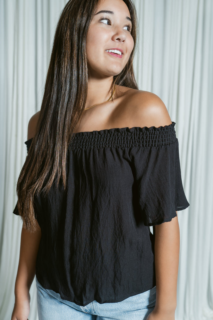 Ruffle Me Right Top
