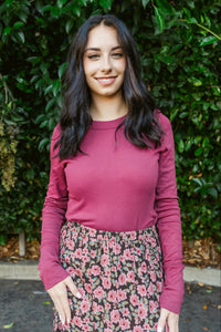 Kelso Long Sleeve Crew Neck T-Shirt