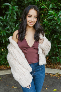 Jelena Faux Fur Jacket