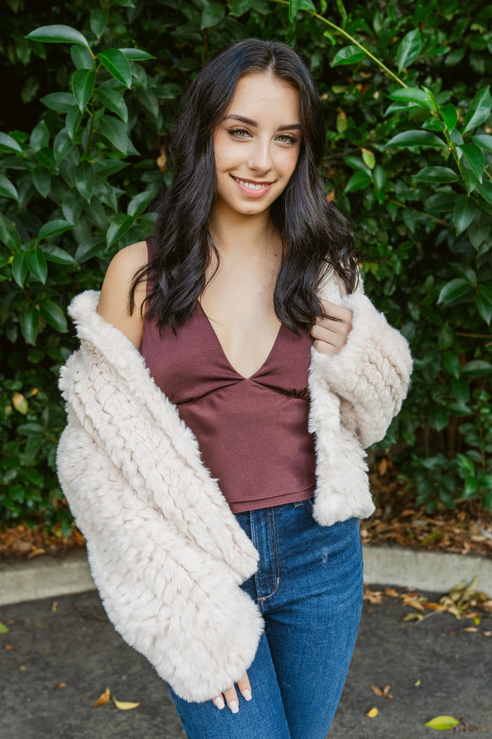 Jelena Faux Fur Jacket