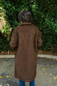 Livia Open Front Long Coat