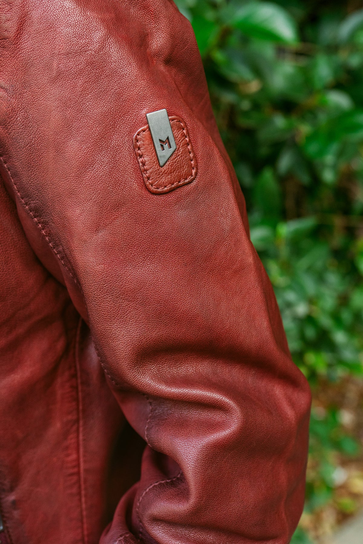 Fayola Featherweight Leather Moto Jacket