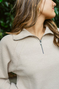 Sunday Morning Half Zip Pull-Over