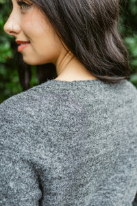 School Girl V-Neck Button Down Cardi