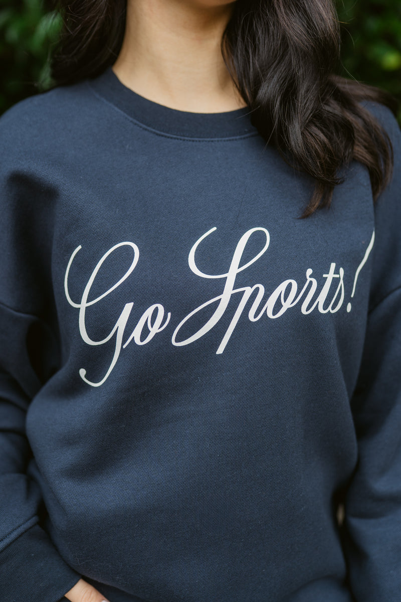 Go Sports Crew Neck Sweatshirt