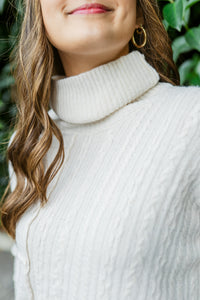 Seira Mock Neck Knit Sweater