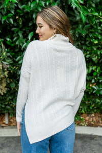 Seira Mock Neck Knit Sweater