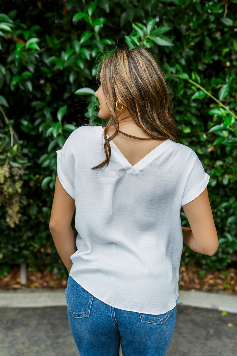 The Natasha V-Neck Blouse