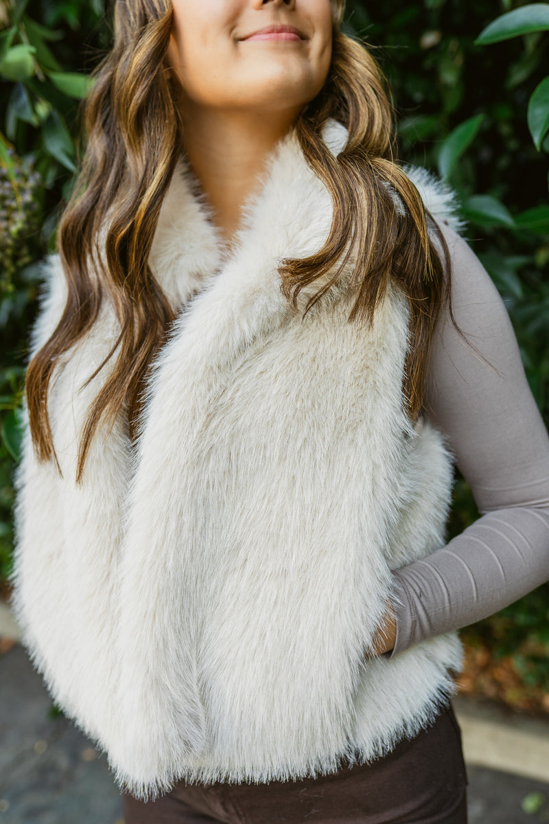 The Noelle Faux Fur Vest