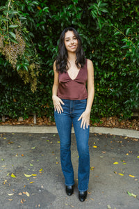 Valentina High Rise Shortie 30 Inch Slim Bootcut