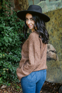 Lila Button Up Cropped Cardigan