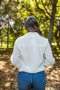 Rainne Long Sleeve Blouse W/ Neck Bow Tie