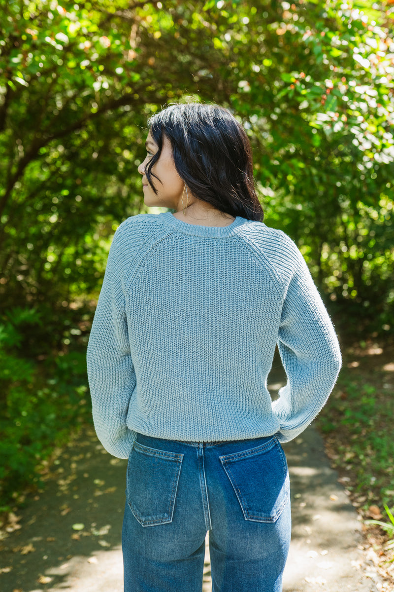 Nomad Cable Knit Popover Sweater