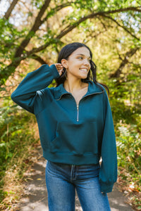 Softest Quarter Zip Sweater