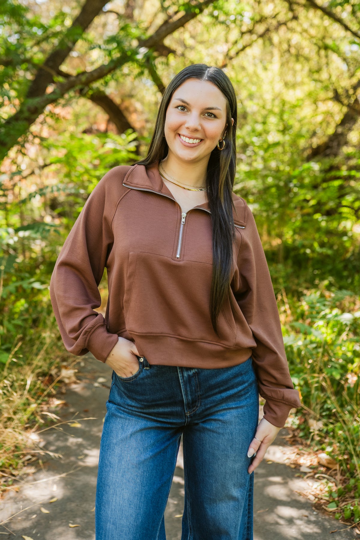 Softest Quarter Zip Sweater