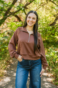 Softest Quarter Zip Sweater
