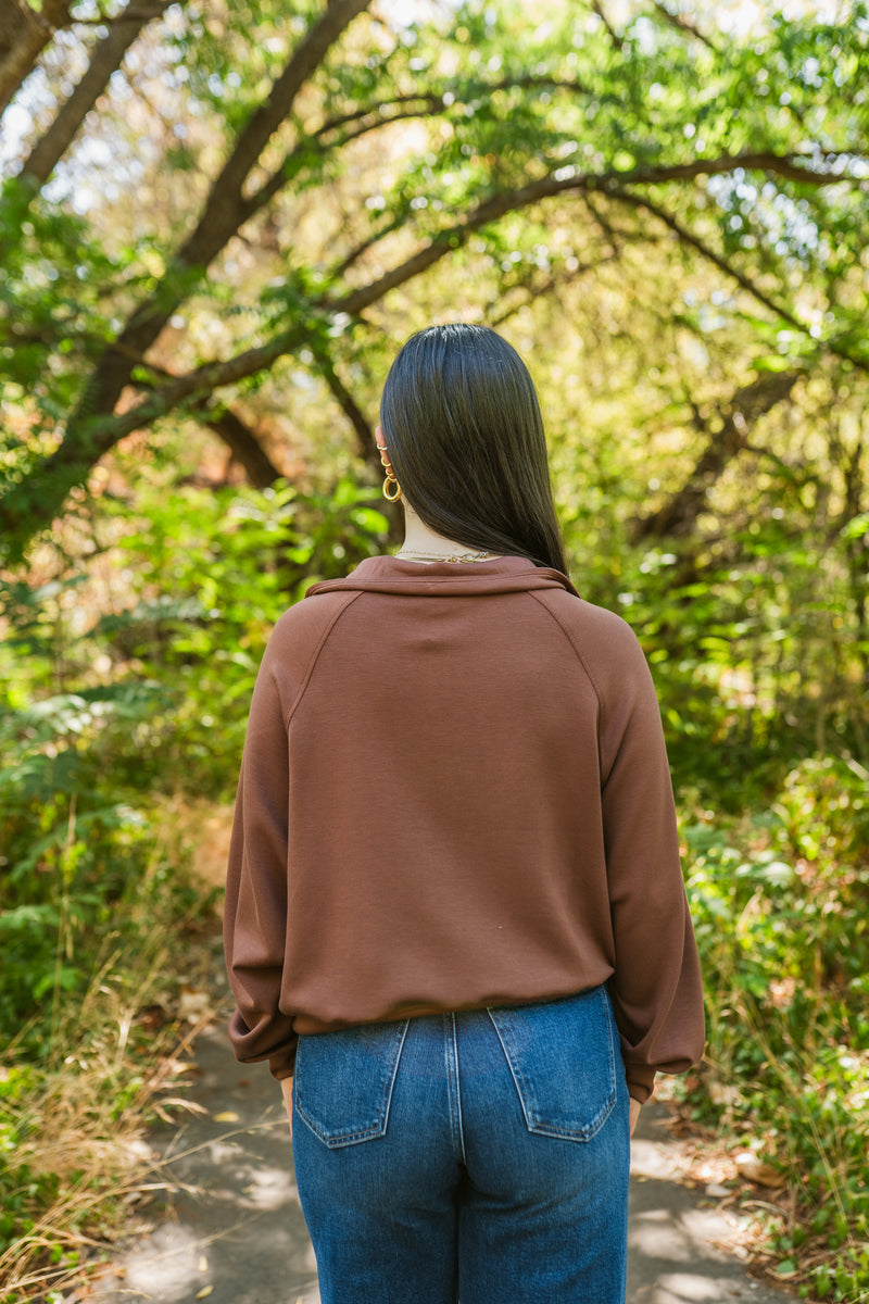 Softest Quarter Zip Sweater