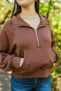 Softest Quarter Zip Sweater