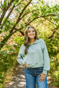 Softest Quarter Zip Sweater