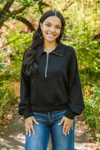 Softest Quarter Zip Sweater