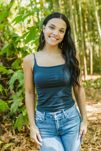 Niki's Clean Line Square Neck Cami