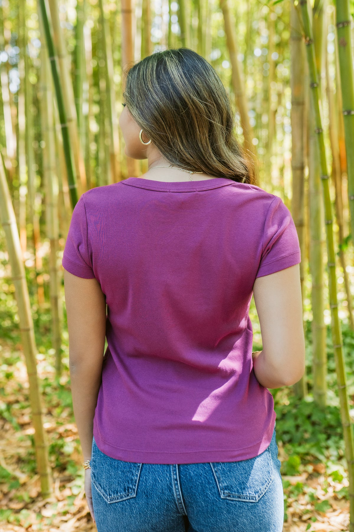 Nikki V-Neck Tee