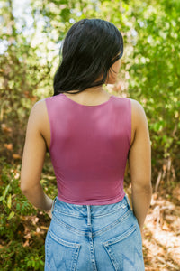Clean Line Square Neck Top