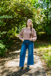 Lana Crop High Rise Ultra Wide Leg