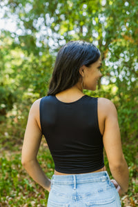 Clean Line Square Neck Top