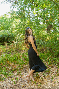 Spaghetti Strap Flare Fit Jumpsuit