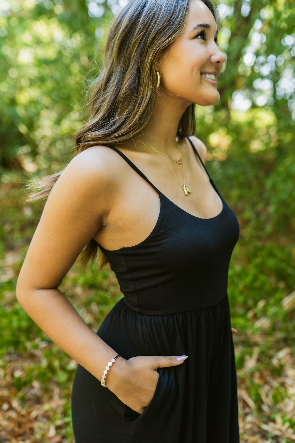 Spaghetti Strap Flare Fit Jumpsuit