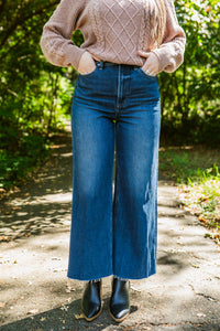 Lana Crop High Rise Ultra Wide Leg