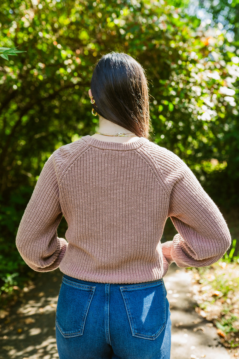 Nomad Cable Knit Popover Sweater