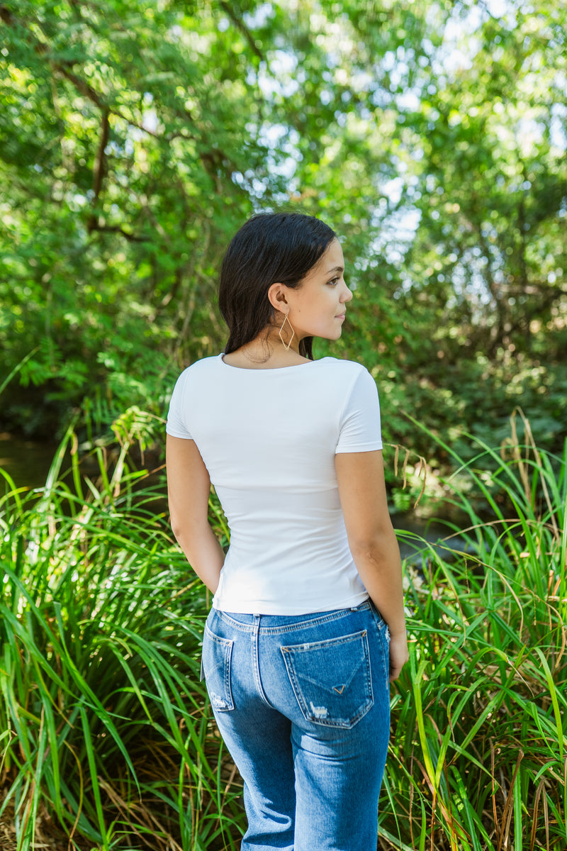 Clean Lines Baby Tee