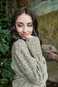 Sasha Long Sleeve Button Front Sweater