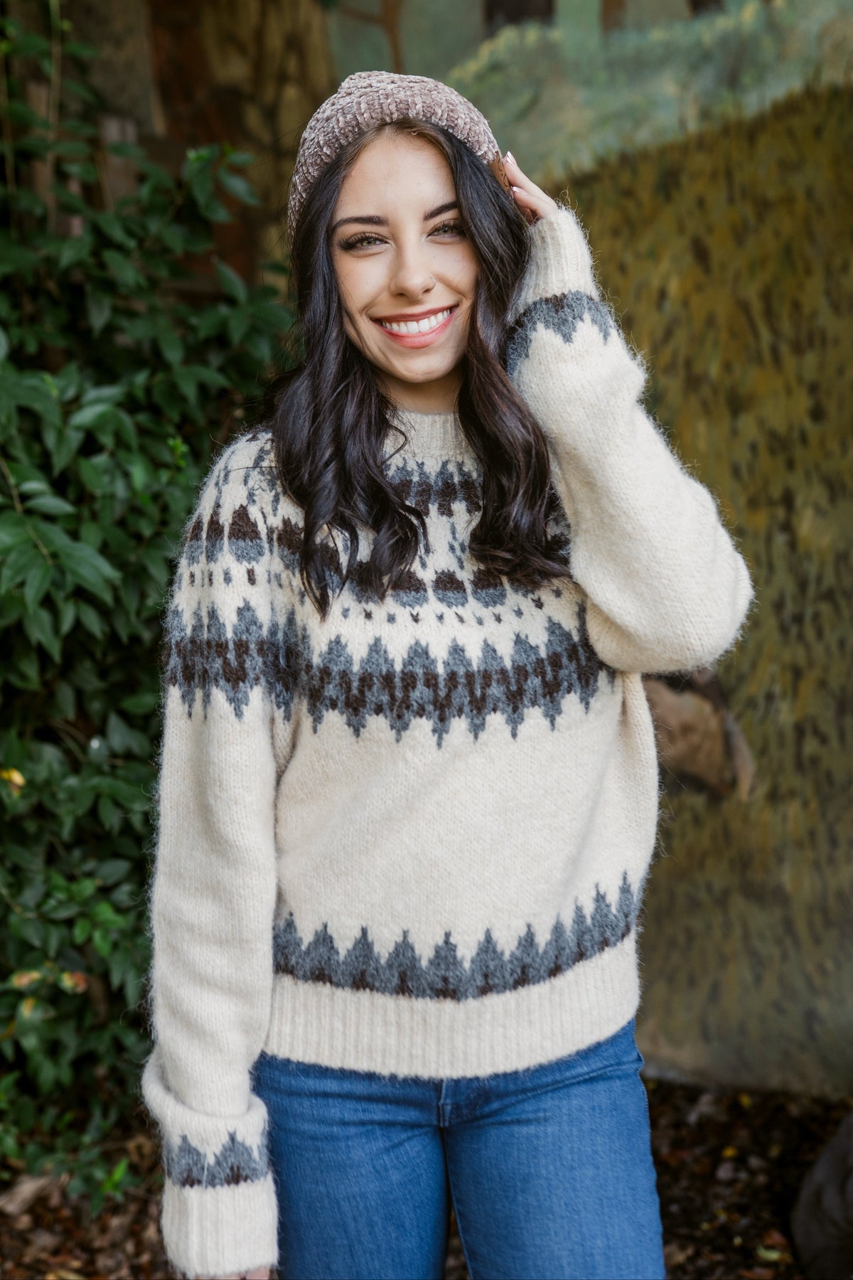 Montana Sky Fair Isle Sweater