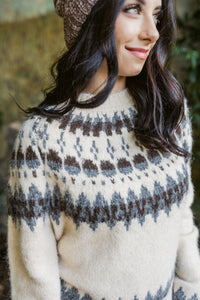 Montana Sky Fair Isle Sweater
